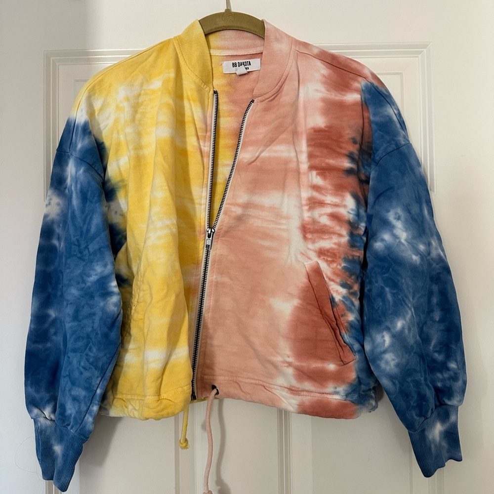 BB Dakota Pastel Tie-Dye Jacket